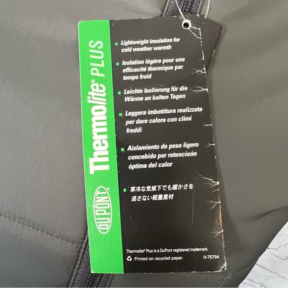 🎉HP🎉 NEW NWT NOS Vintage Stussy Thermolite Jacket Long Parka Full Zip SIZE XS - Picture 10 of 16